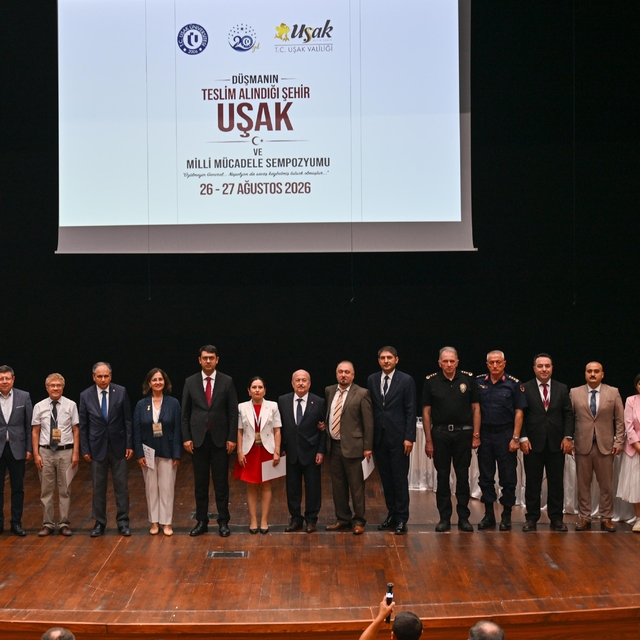 Uşak'ta Milli Mücadele sempozyumu gerçekleştirildi