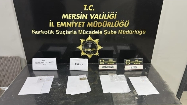 Mersin'de uyuşturucu operasyonu: 3 tutuklama