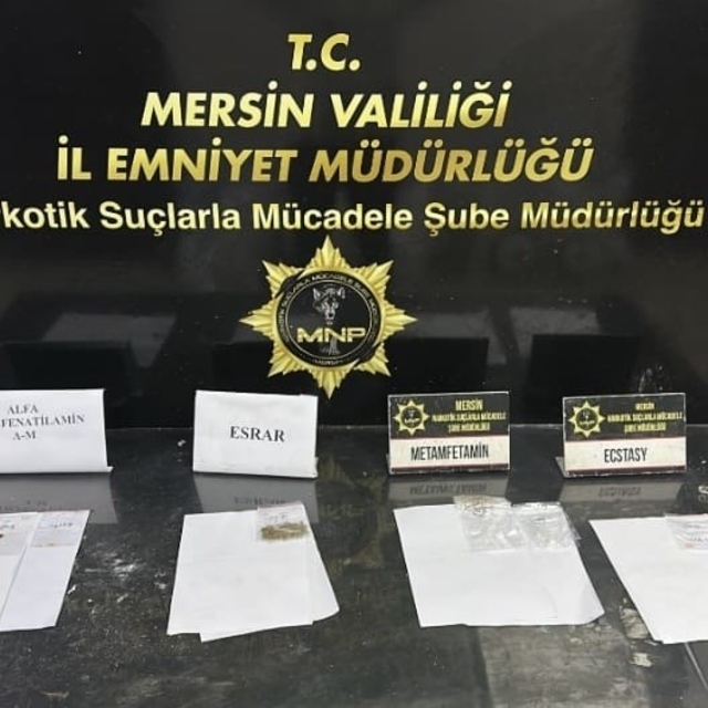 Mersin'de uyuşturucu operasyonu: 3 tutuklama
