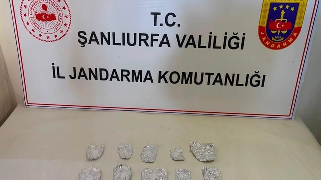 Siverek'te uyuşturucu operasyonu: 15 gram metamfetamin ele geçirildi