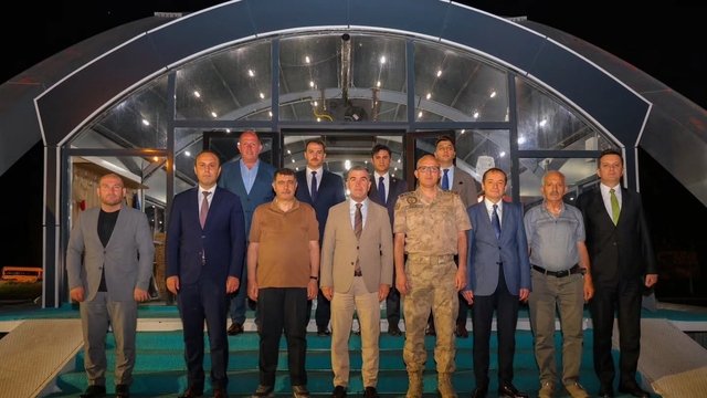 İl Jandarma Komutanı Aslan için veda yemeği düzenlendi
