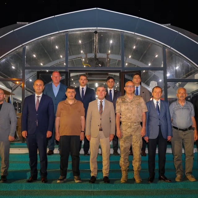 İl Jandarma Komutanı Aslan için veda yemeği düzenlendi
