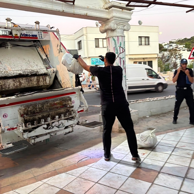 Bodrum'da kapalı kasap deposundan 400 kilo bozuk et çıktı