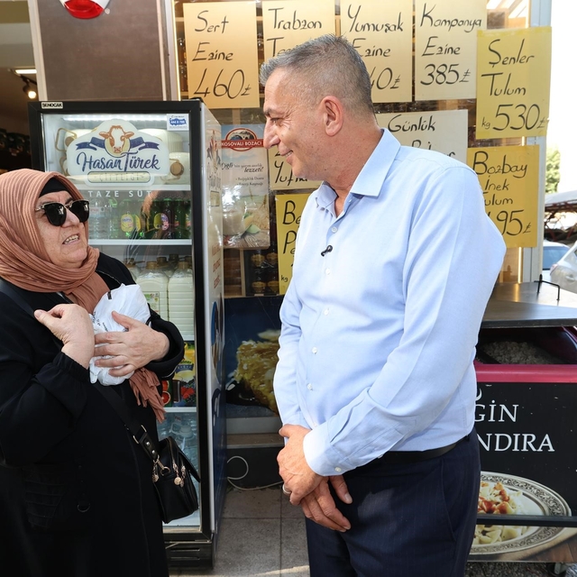 Başkan Şimşek Nişancıpaşa esnafının taleplerini tek tek dinledi