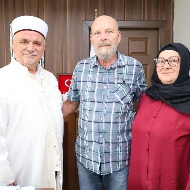 Müslüman eşinden ilham aldı, Karabük'te İslamiyet'i seçti
