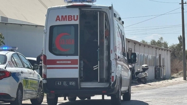 Tavşanlı'da 2 motosikletli çarpıştı, 1 yaralı
