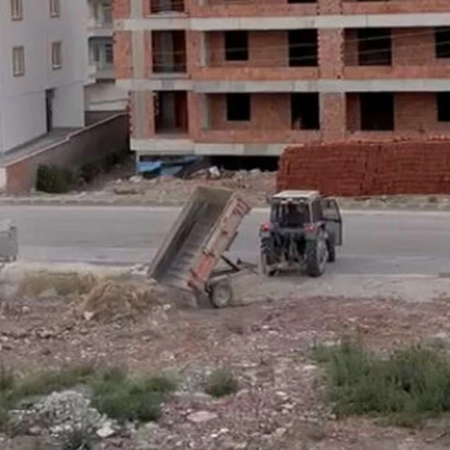 Arsaya döktüğü atıklar kendisine temizlettirilip para cezası uygulandı