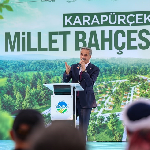 Millet Bahçesi temeli atılırken aynı ilçeye termal tesis müjdesi verildi