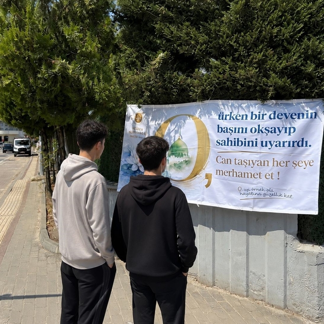 Nilüfer'de güzel ahlak şehre taşınıyor
