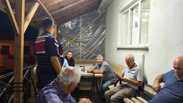Bilecik'te kahvehanelerde asayiş denetimi