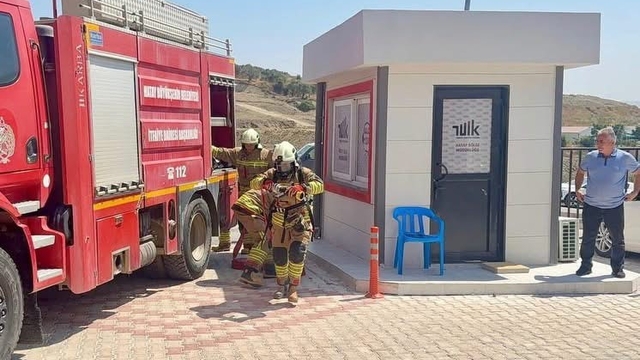 TÜİK Hatay Bölge Müdürlüğü'nde yangın eğitimi ve tahliye tatbikatı düzenlendi