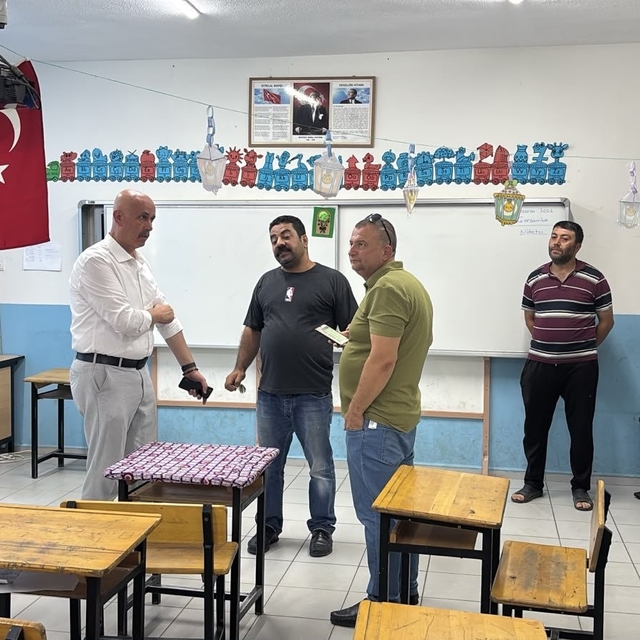Bozdoğan'da okullar yeni eğitim öğretim yılına hazırlanıyor