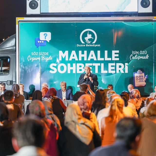 Başkan Özlü "Düzce göç alan, tercih edilen bir şehir"