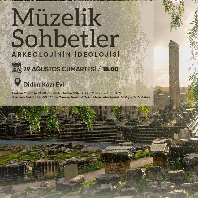 Didim Kazı Evi'nde 'Arkeolojinin ideolojisi' konuşulacak