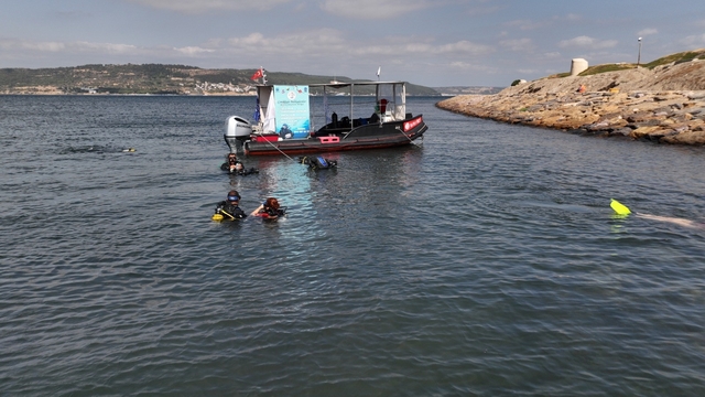 Çanakkale'de "Tarihe Saygı Anı Dalışı" ve "Yelken Sürüşü" deneyimi başlıyor