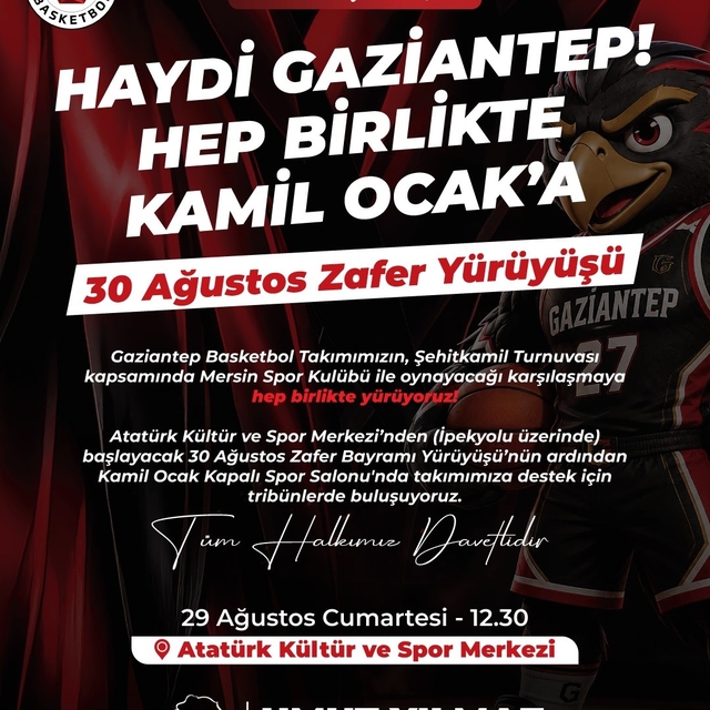 Başkan Yılmaz'dan, Gaziantep Basketbol'a destek daveti