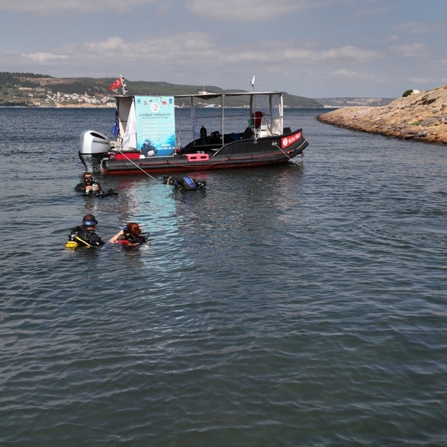 Çanakkale'de "Tarihe Saygı Anı Dalışı" ve "Yelken Sürüşü" deneyimi başlıyor