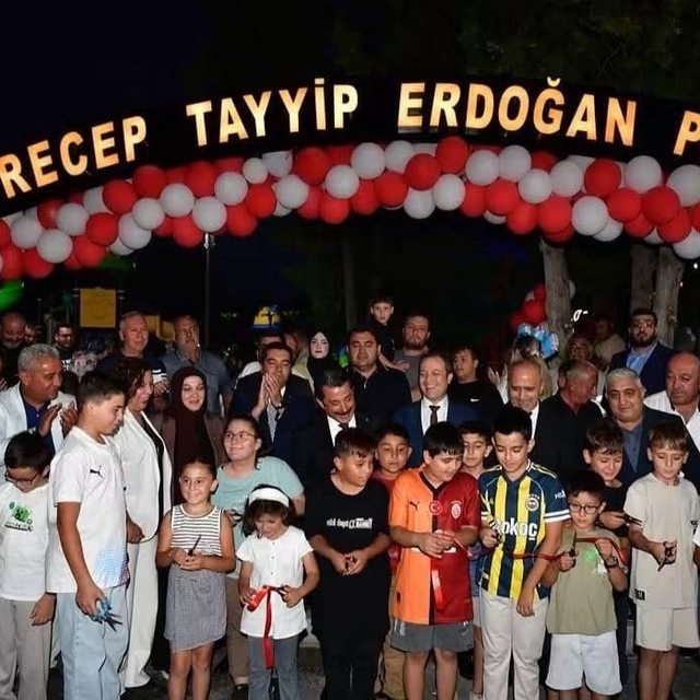 Kaman'da Recep Tayyip Erdoğan Parkı hizmete açıldı