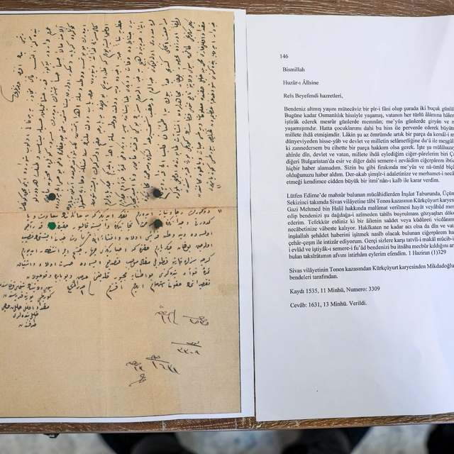 Savaş dönemine ait 113 yıllık 'emanet mektuplar' sahiplerine teslim edildi