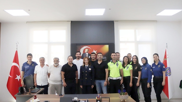 Yatağan'ın ilk kadın emniyet müdürü Doğan terfi etti