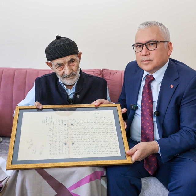 Balkan Harbi'nde kaybolan mektup, 113 yıl sonra Sivaslı aileye ulaştırıldı