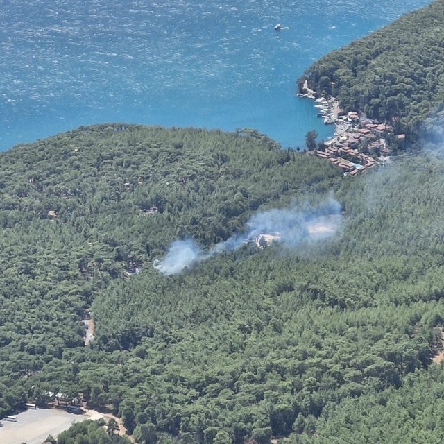 Akyaka'da korkutan yangın hızlı müdahaleyle söndürüldü