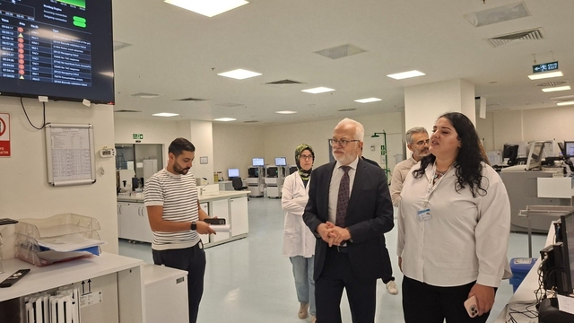 Eskişehir Şehir Hastanesi'nde laboratuvar hizmetleri yerinde incelendi
