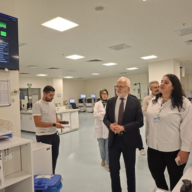 Eskişehir Şehir Hastanesi'nde laboratuvar hizmetleri yerinde incelendi