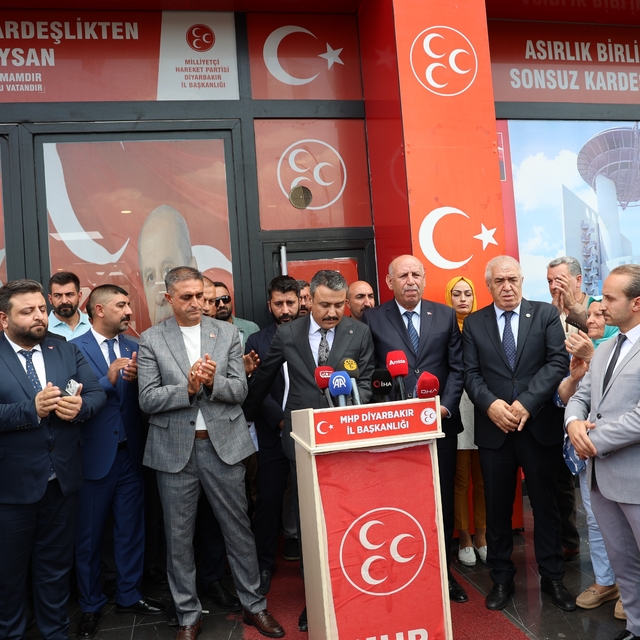 MHP Diyarbakır İl Başkanlığında görev devri