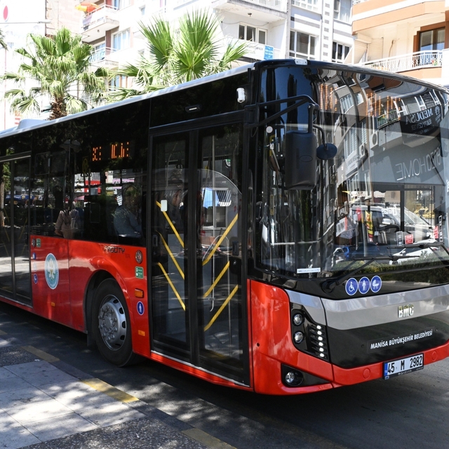 Manisa'da 30 Ağustos'ta toplu ulaşım ücretsiz