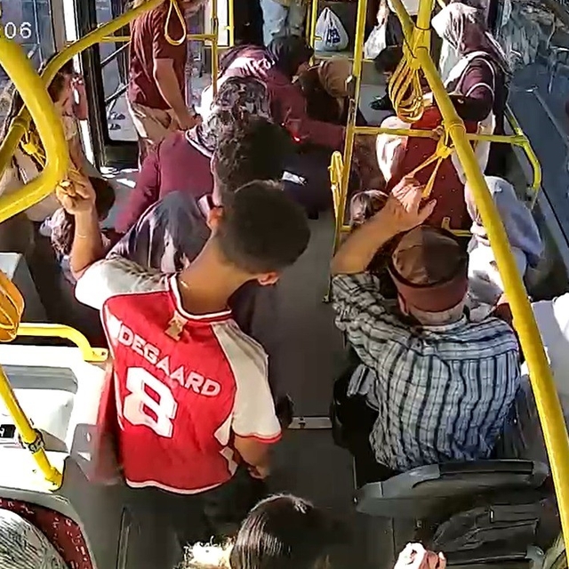 Otobüs şoföründen hayat kurtaran müdahale