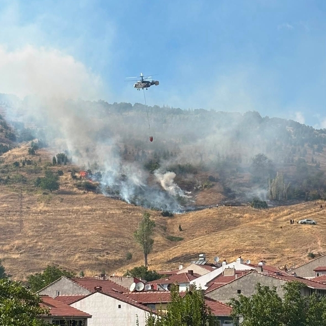 Bozüyük'te orman yangını kontrol altına alındı