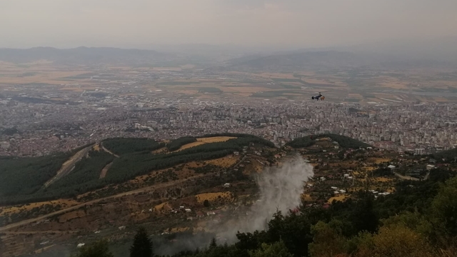 Kahramanmaraş'ta orman yangını (2)
