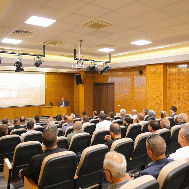 Bayburt'ta okul güvenliği toplantısı gerçekleştirildi
