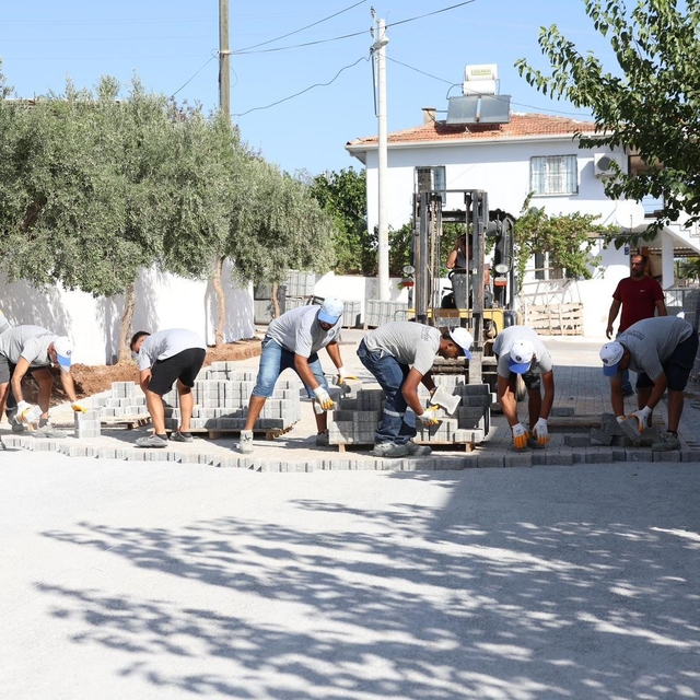 Didim Belediyesi'nden Denizköy'de kapsamlı çalışma