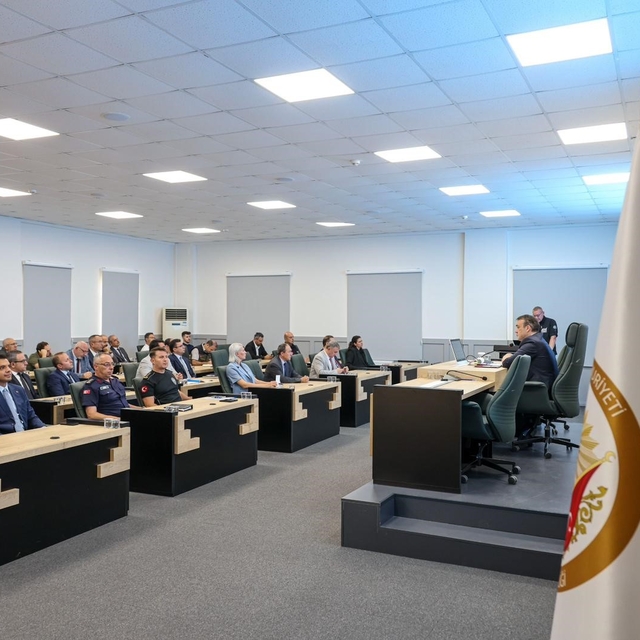 Bilecik'te afet risklerini azaltmak için İRAP toplantısı yapıldı