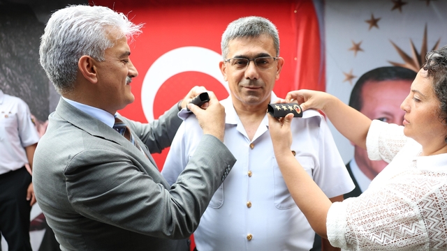Düzce'de 58 jandarma personeli terfi etti