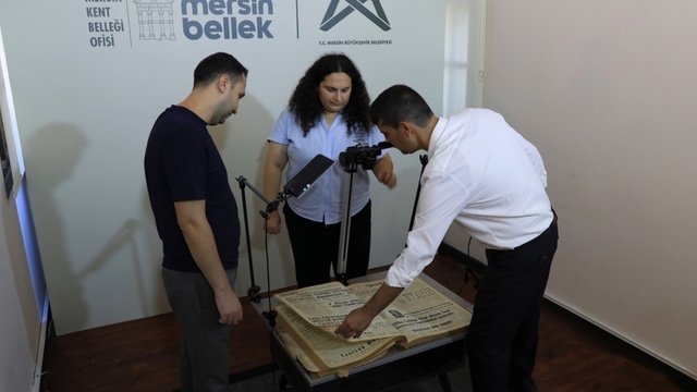 Mersin'in yarım asırlık yerel basın arşivi dijitale aktarılıyor