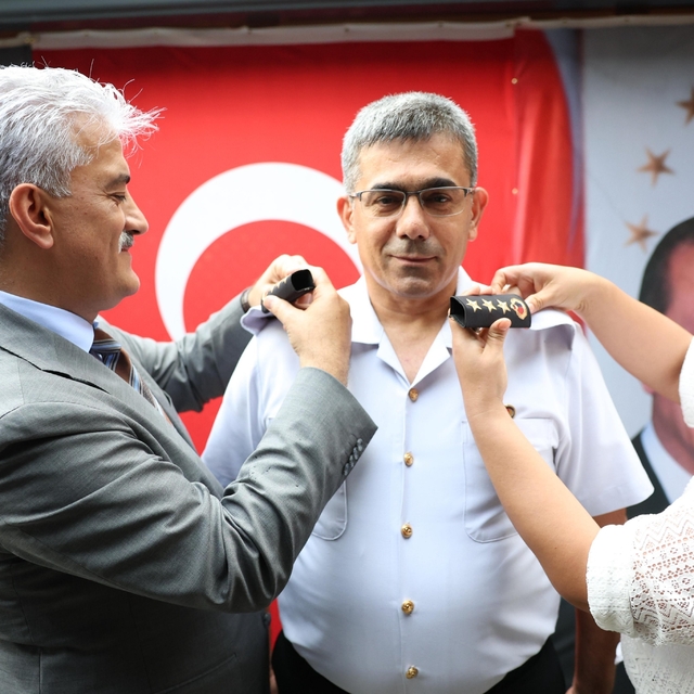 Düzce'de 58 jandarma personeli terfi etti