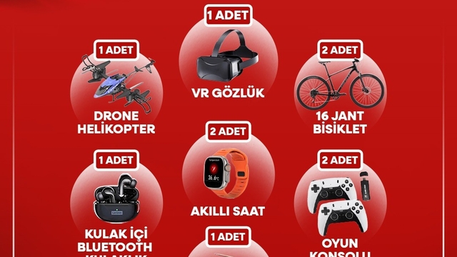 Canik Belediyesi'nden Zafer Bayramı özel çekilişi