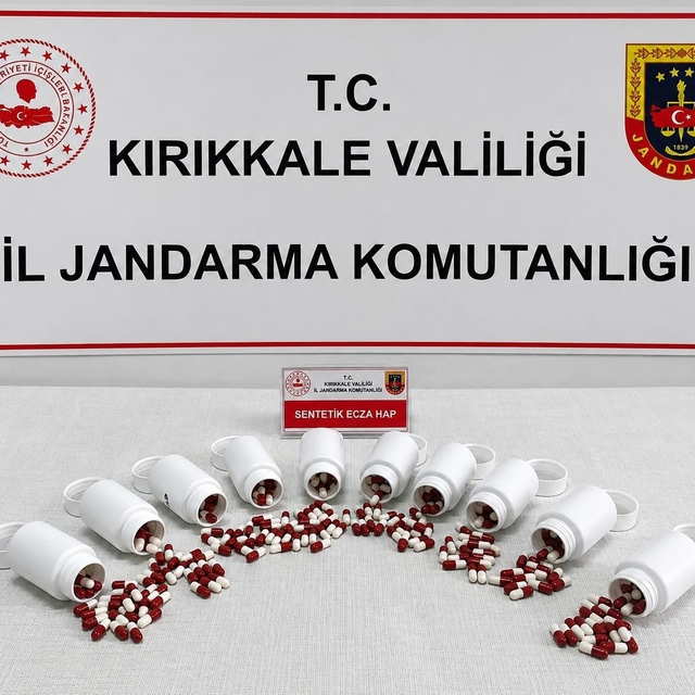 Kırıkkale'de uyuşturucu operasyonu: 3 gözaltı