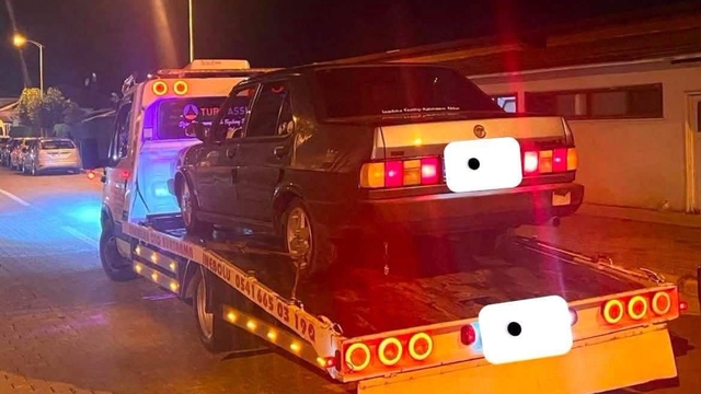 Kastamonu'da ses kirliliğine sebep olan 5 araç trafikten men edildi