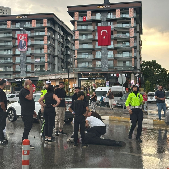 Elazığ'da otomobilin çarptığı yaya ağır yaralandı