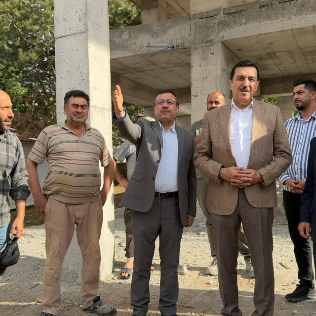 Tüfenkci, Doğanşehir Erkenek'te ziyaretlerde bulundu