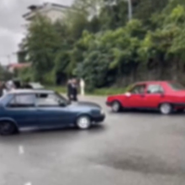 Trabzon'da drift atan iki sürücüye 281 bin TL ceza kesildi