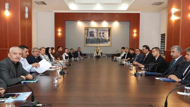 Erzurum'da Hayat Boyu Öğrenme Komisyonu toplandı