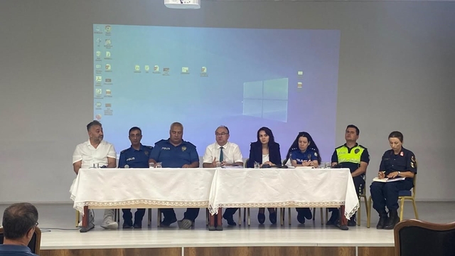 Bilecik'te okul güvenliği için toplantı