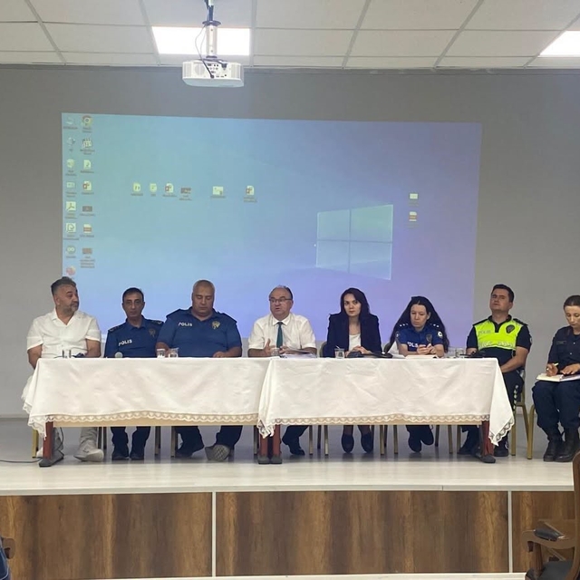 Bilecik'te okul güvenliği için toplantı