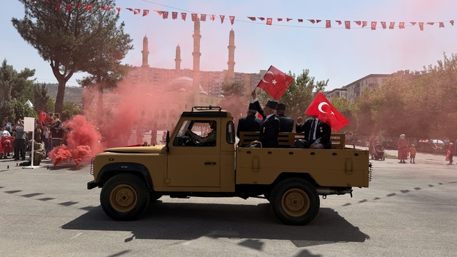 Mardin'de 30 Ağustos Zafer Bayramı coşkuyla kutlandı