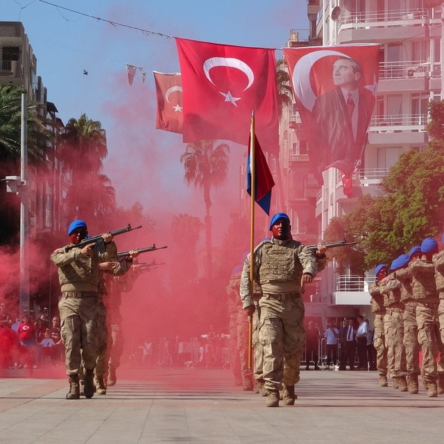 Mersin'de 30 Ağustos Zafer Bayramı coşkuyla kutlandı